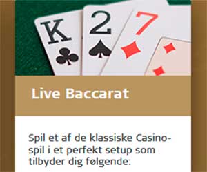 Live Baccarat