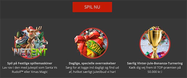 MagicRed Casino Jule-Bonanza-Turnering i december